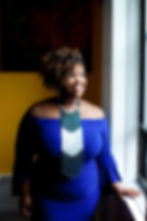 Camille Thurman Blue Headshot(Gulnara Khamatova photog)