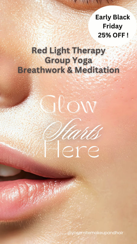 Unlock 25% Off Wedding Day Wellness Services | Yosemite Makeup & Hair Black Friday Deals