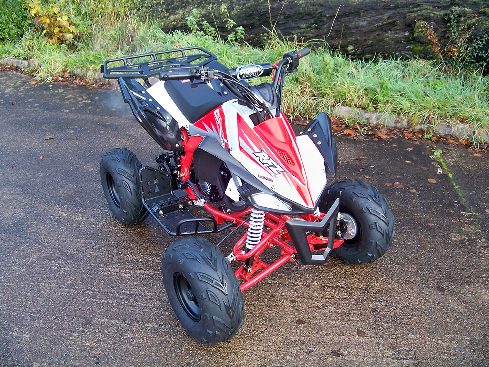 Thumbnail: Apollo Panther 110cc kids quad 2024 in Red 3/4 size