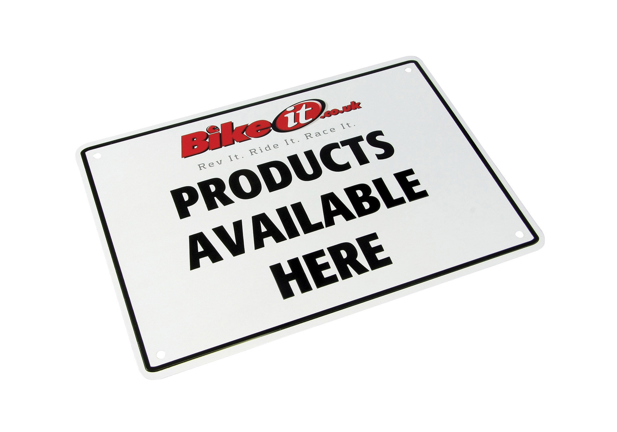 Bike It Aluminium Parking Sign - Bike It Products Available Here