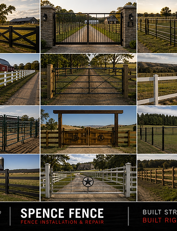 Spence Fence Samples