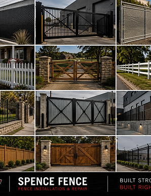 Spence Fence Samples