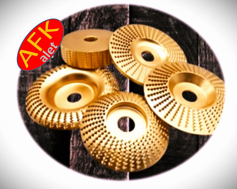 Küçük resim: 5 Parça Ahşap oyma/törpüleme/aşındırma disk seti