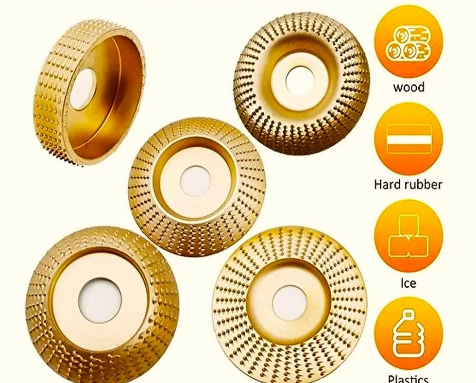 Küçük resim: 5 Parça Ahşap oyma/törpüleme/aşındırma disk seti