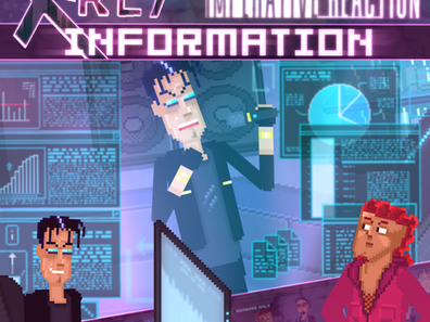 X-RL7 blends cyberpunk dystopia with Electronic rock in their latest banger "Information"!