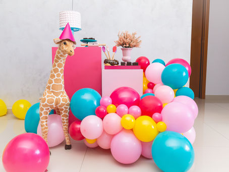 Brinquedos para decoração de festas infantis