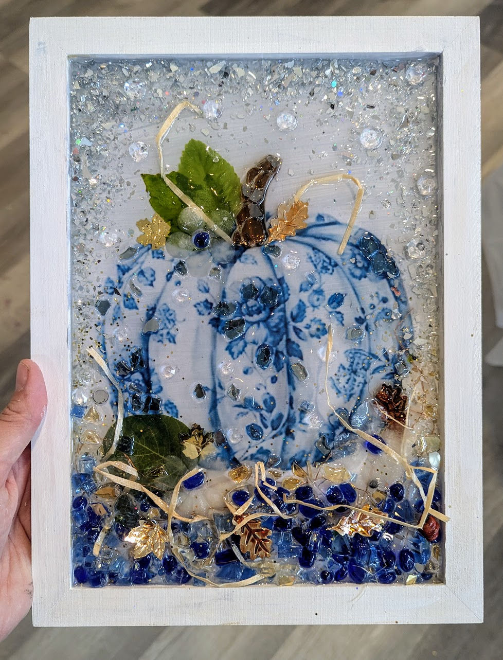 Hartford Hill Crushed Glass Blue Pumpkin Oct 23rd 5:30 pm