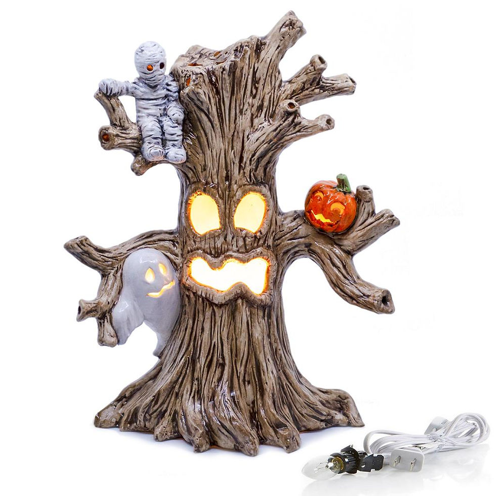 Ceramic Light-up Spooky Tree Sept 26 2:00 pm