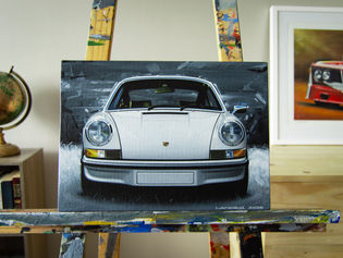 Acrylic paint Paint on 14" x 10" Gallery Wrapped Canvas. Available to Purchase. 