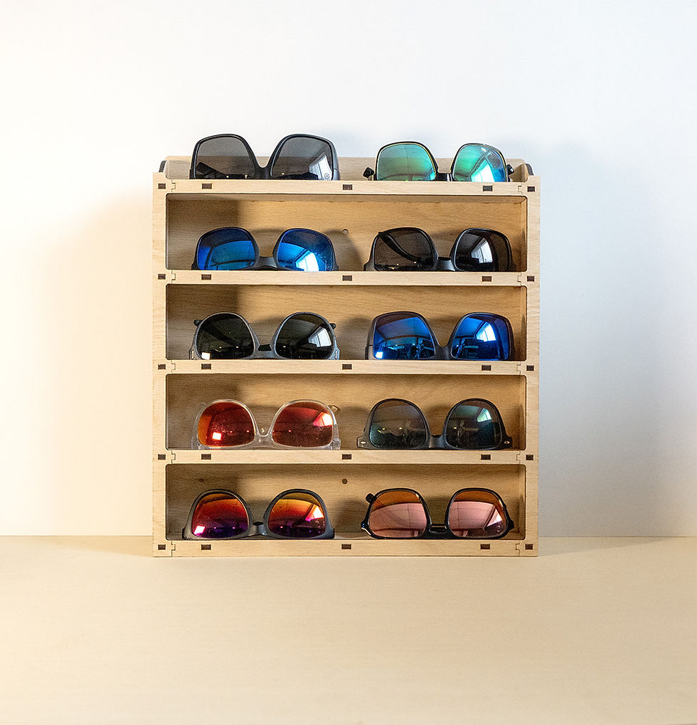 Thumbnail: Eyeglass and Sunglasses Shelf 10 Pair