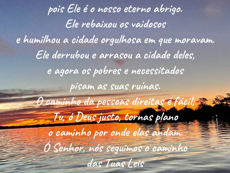 Deus é o nosso abrigo