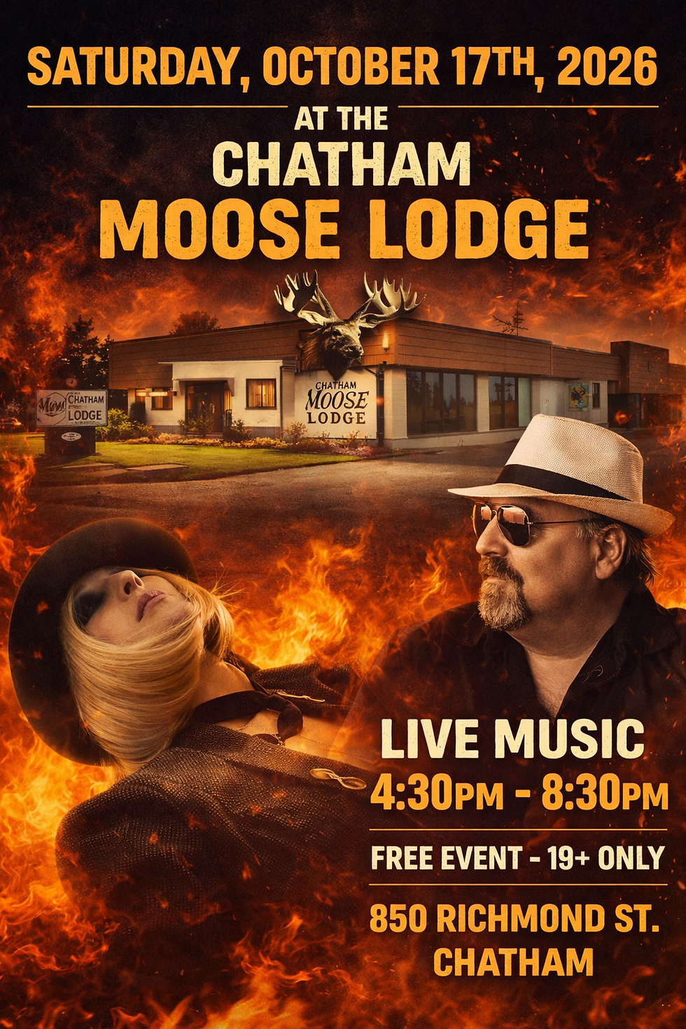 Hunter By Knight at the Moose Lodge