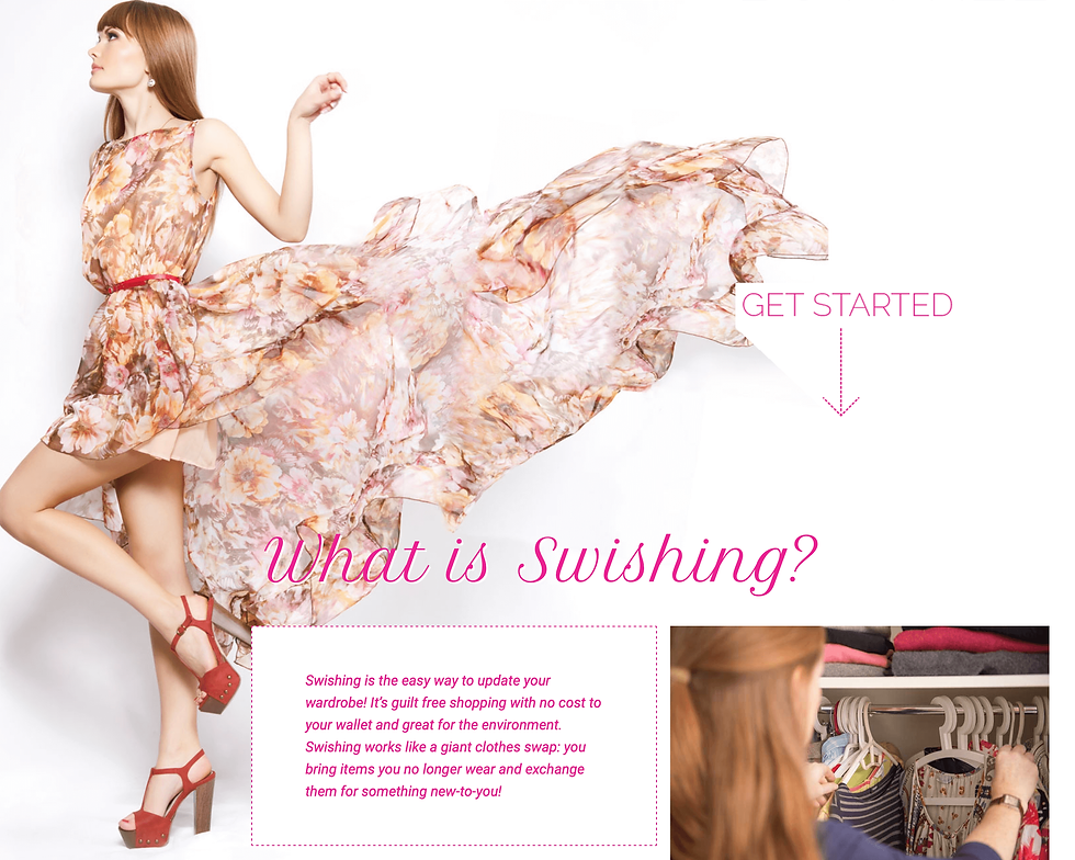 swishing.com website landing page
