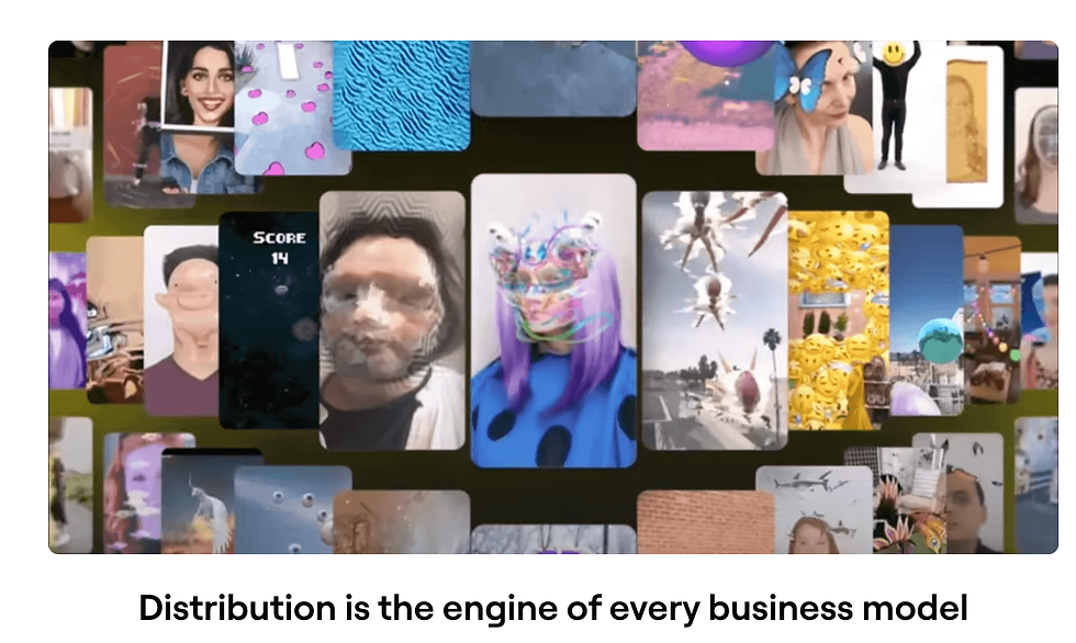 Snaps Lens studio image on website