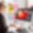 photo of woman at computer for fashion editor job