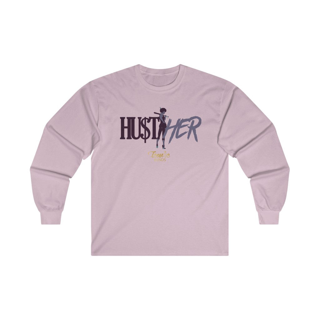 HU$TLHER - Ultra Cotton Long Sleeve Tee