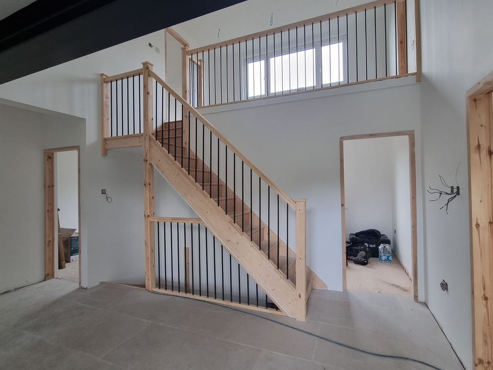 staircase and balustrade install