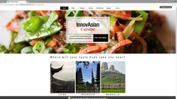 InnovAsian Cuisine Rebrand Website