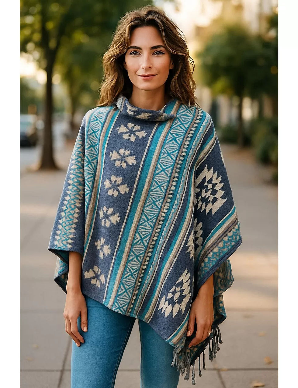 Thumbnail: Ponchos Assorted Colours 