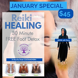 Reiki Healing with Tarnz at Cootamundra Healing Centre