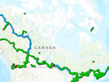 July 27: The Trans Canada Trail in the Kimberley Nature Park