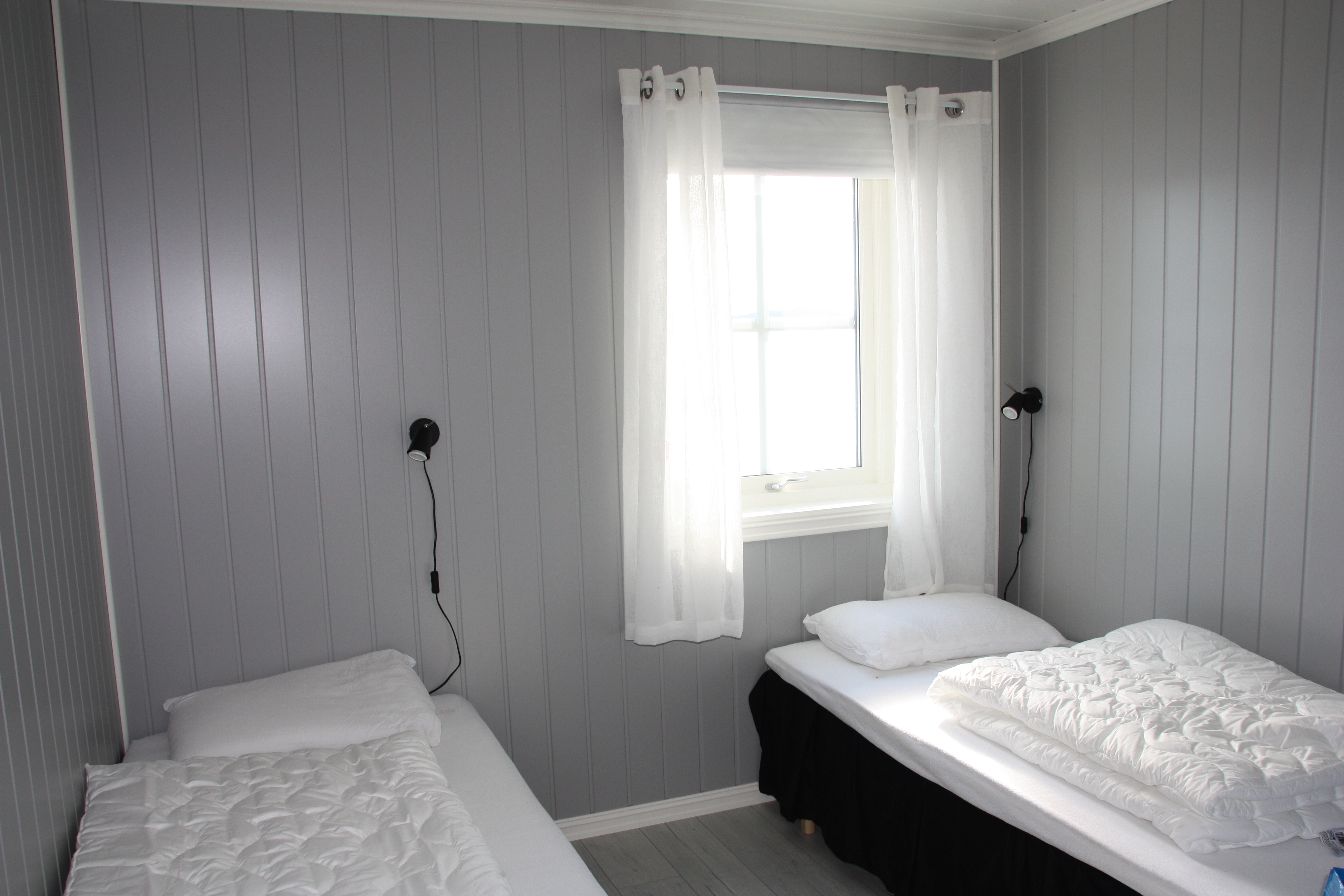 Rorbu 1, 2 and 3 - 2 bedrooms with two beds.JPG