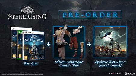 Pre-orders Steelrising nu beschikbaar