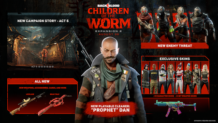 Back 4 Blood DLC uitbreiding 2 aangekondigd als “Children of the Worm”
