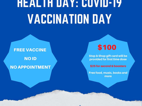 Health Day: Covid-19 Vaccination Day