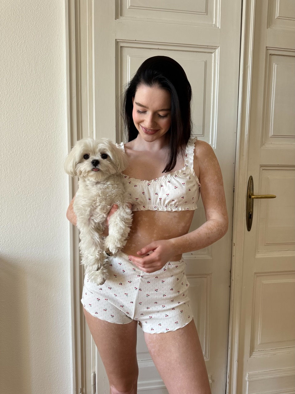 Miniatura: Piżama "Сharlotte" top i szorty