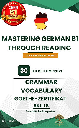 Cover of Mastering German B1 Through Reading
