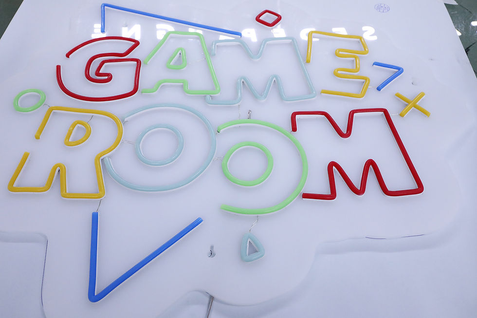 Thumbnail: Yijiao Flexible Neon Sign for Event Display Huge Silicone Neon for Business Project Effect