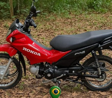 Motocicleta POP 100 roubada e recuperada através do sistema ItzTrack.