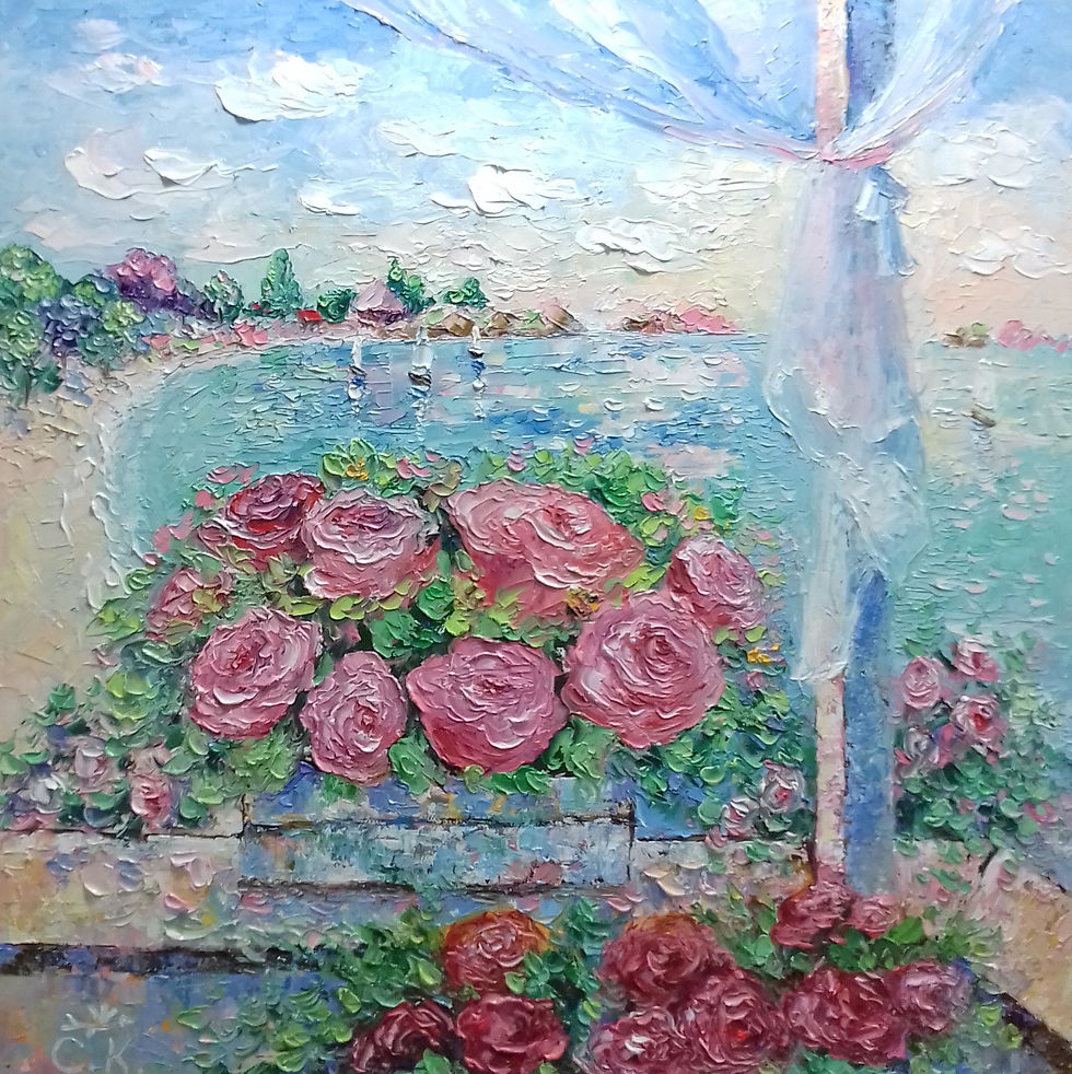 Розы и море