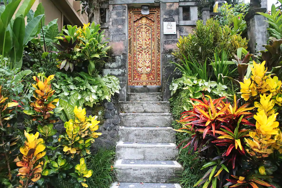 Entrance to the house eat pray love in bali