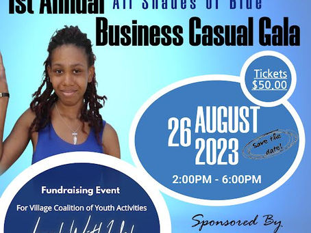 1st Annual All Shades of Blue Business Casual Gala