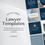 Thumbnail: Lawyer Social Media Templates