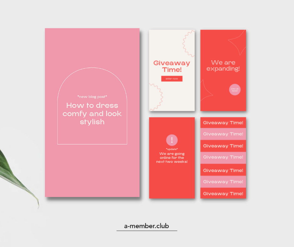 Thumbnail: Bold Social Media Story Templates