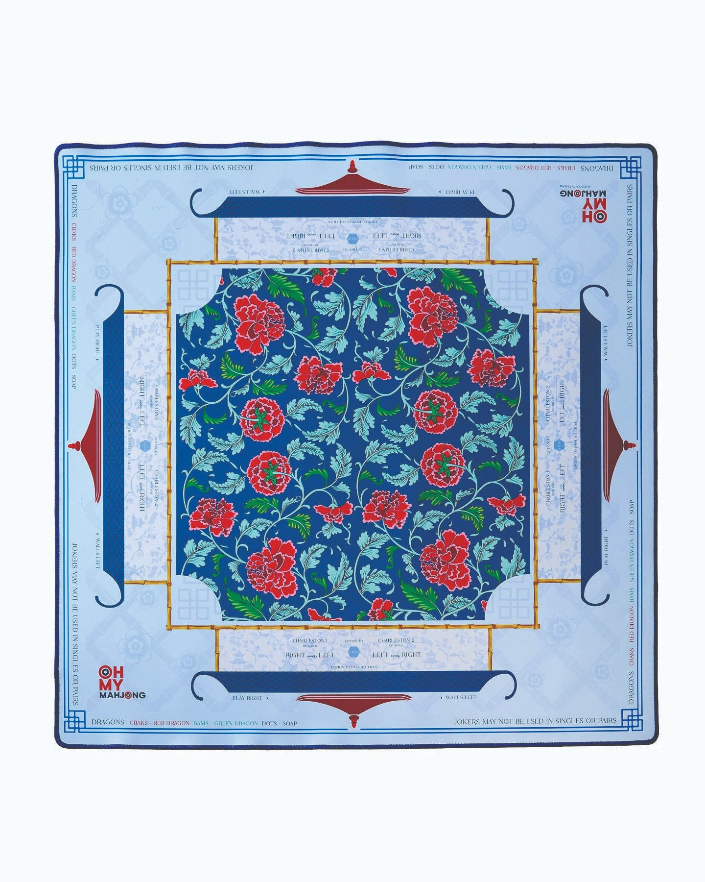 Oh My Mahjong-Mahjong Mat-Liberty