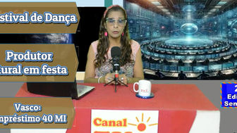 Canal TVi Plantão de notícia Festival de Dança/Produtores Rurais festa em Maricá/Vasco 40 MI