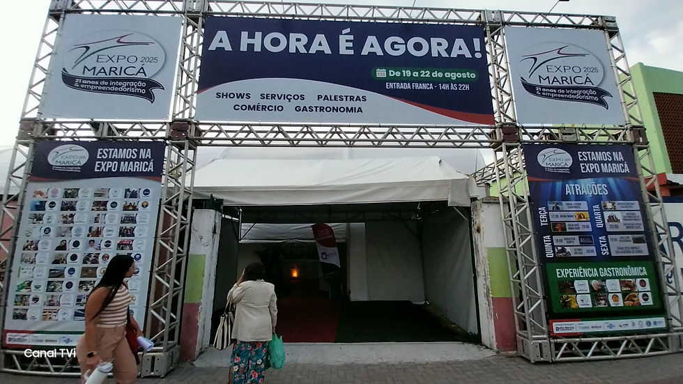Canal TVi- Expo Maricá 2025 inicia nesta terça (19) com muita integração e empreendedorismo