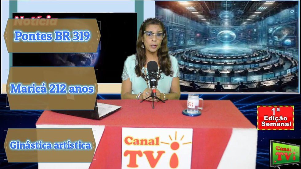 Canal TVi Plantão de Notícias - Ponte BR 319 - Maricá 212 anos. - Ginástica artística