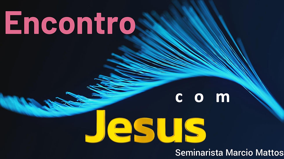 CANAL TVi Programa Encontro com Jesus, com seminarista Marcio Mattos.