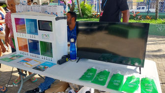 Canal TVi- Enel promove ação na praça da 70 com serviços gratuitos  