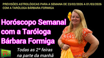 Canal TVi Horóscopo semanal 23 a 01 março