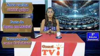 Canal TVi: Plantão de notícias, nova vacina contra gripe, festa de Ogum: Maricá,Vasco se perde contra o Corinthians.