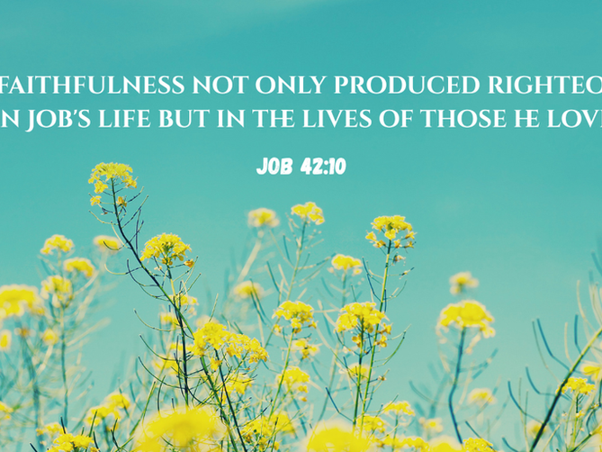 What if the Lord is entrusting us with suffering?