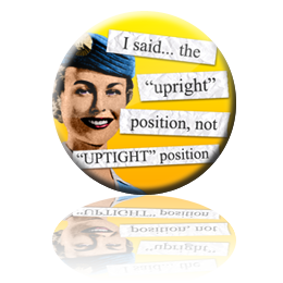 Upright Button