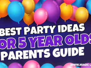 Best Birthday Party Ideas for 5 Year Olds - gold coast parents guide