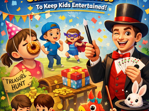 🎉 10 Easy Birthday Party Games & Activities to Keep Kids Entertained